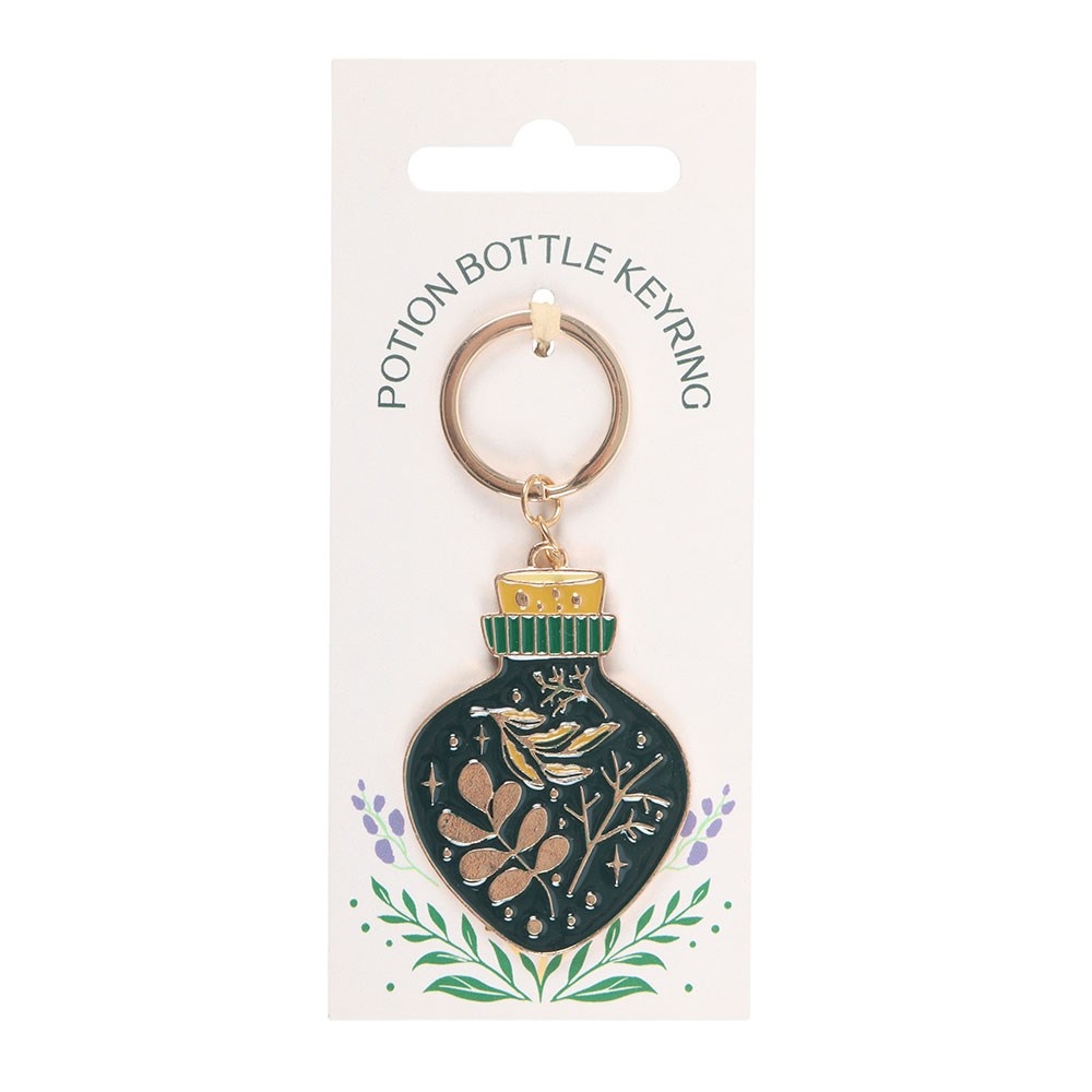 Something Different - Green Witch Potion Bottle Sleutelhanger - Groen